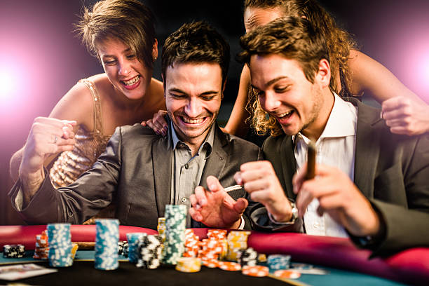 Push Gaming slot game interface showing stake controls and spin button